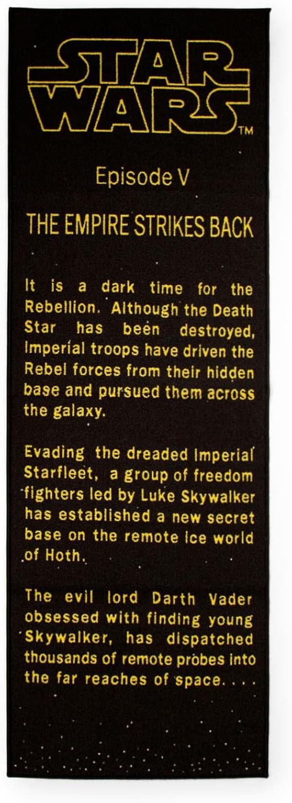 Star Wars: The Empire Strikes Back Area Rug for Kids' Playroom