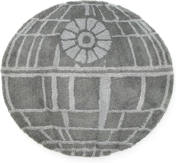 Star Wars Death Star Plush Area Rug - 3 ft for Kids' Room