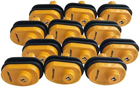 12-Pack Keyed Alike Gun Trigger Locks - Premium Security