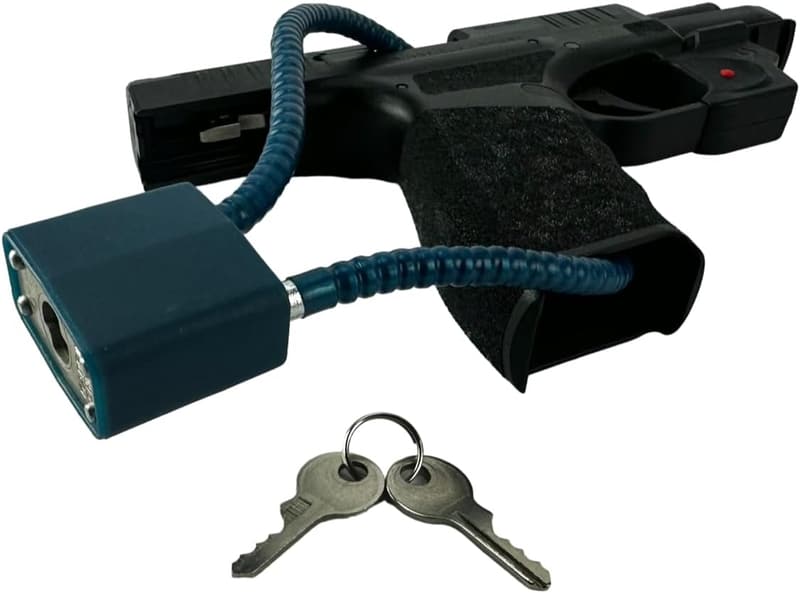 Child Safety Gun Lock Trigger Cable - CA Approved Steel Cable
