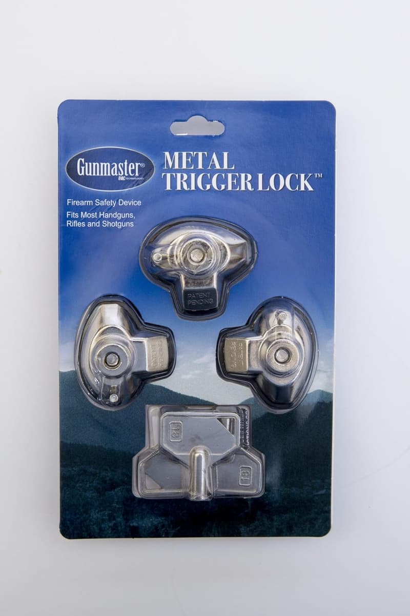Metal Trigger Lock - Triple Security, Gunmaster 38295/MTL 100