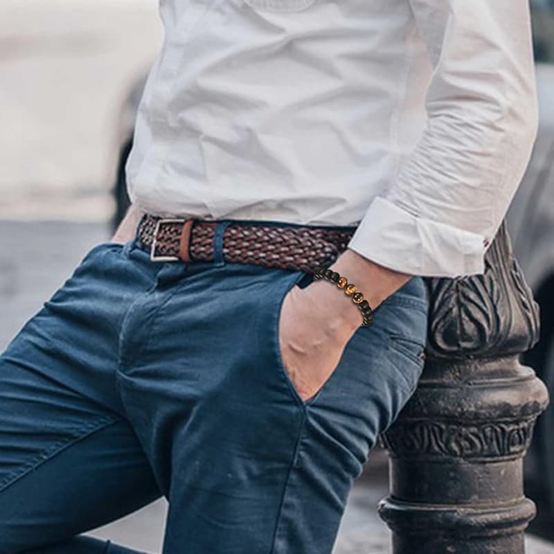 Milestone Birthday Bracelet for Men - Perfect Gift for Him