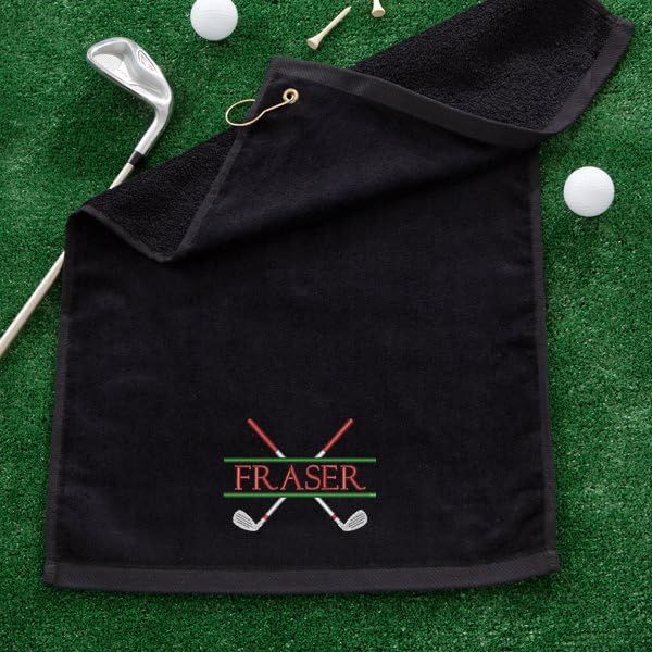 Customizable Cotton Golf Towel - Perfect Gift for Father's Day