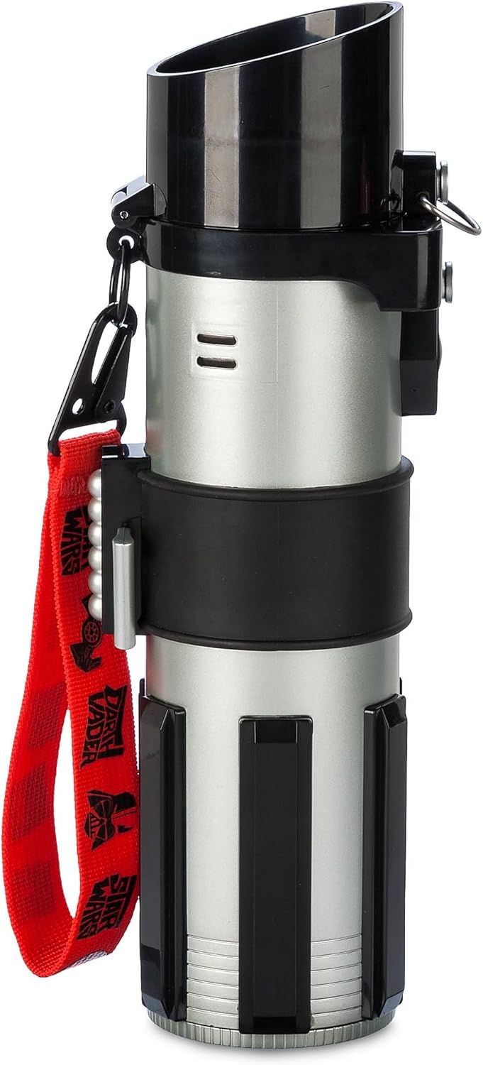 Darth Vader Lightsaber Water Bottle - 12.7 oz with Sound & Light