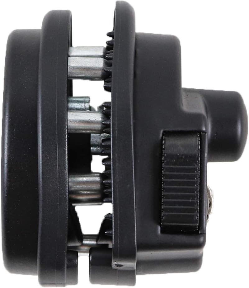 Resettable 3-Digit Combination Trigger Gun Lock - Durable Black Alloy