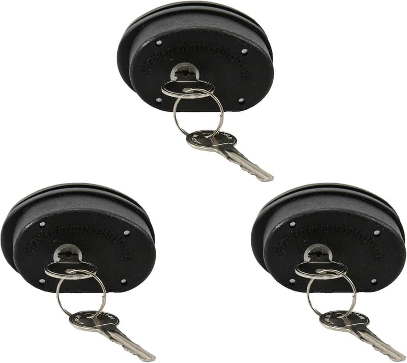 California DOJ-Approved Keyed Trigger Gun Lock 3-Pack