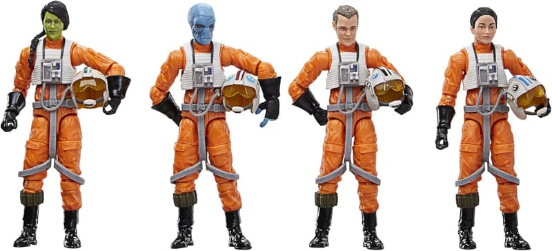 Star Wars Vintage Collection X-Wing Pilot Action Figures 4-Pack