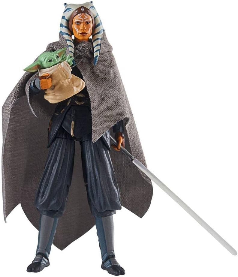 Ahsoka Tano & Grogu Deluxe Action Figure Set - 8 Pieces