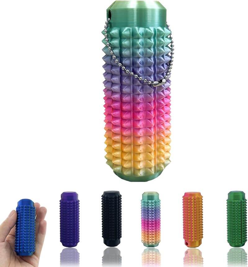 Pocket Mini Fidget Toy Keychain for Anxiety Relief