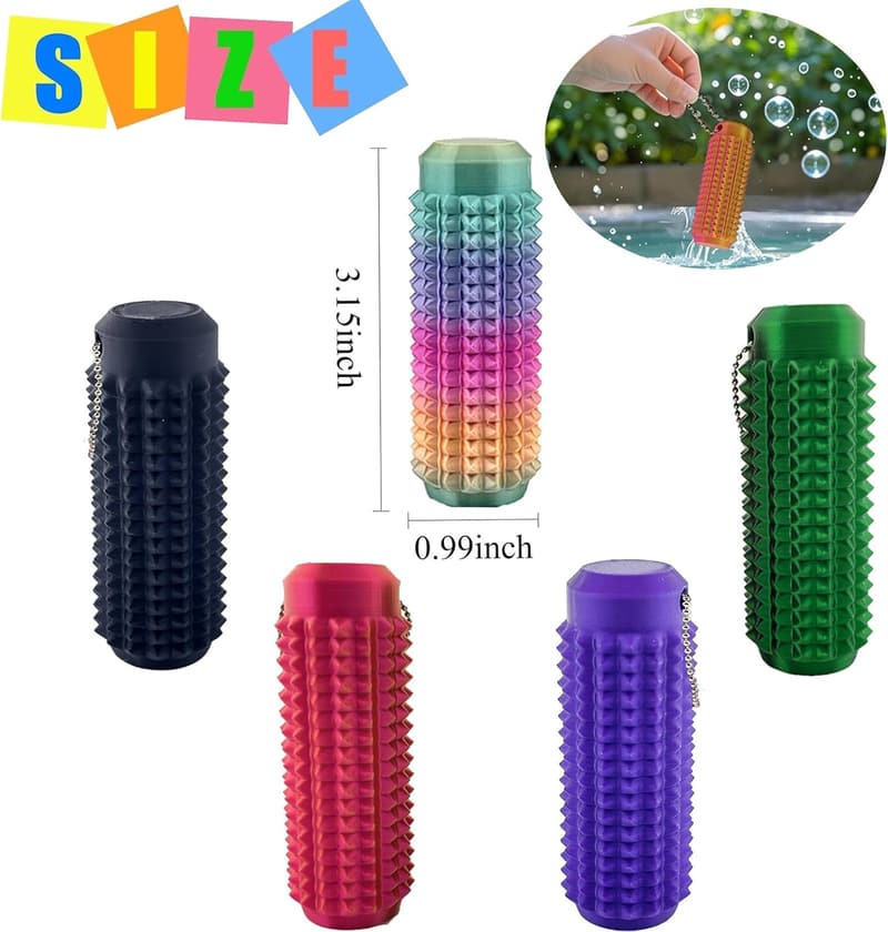 Pocket Mini Fidget Toy Keychain for Anxiety Relief