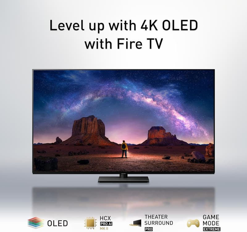 65-inch OLED 4K Smart Fire TV with Dolby Vision and HDR10+
