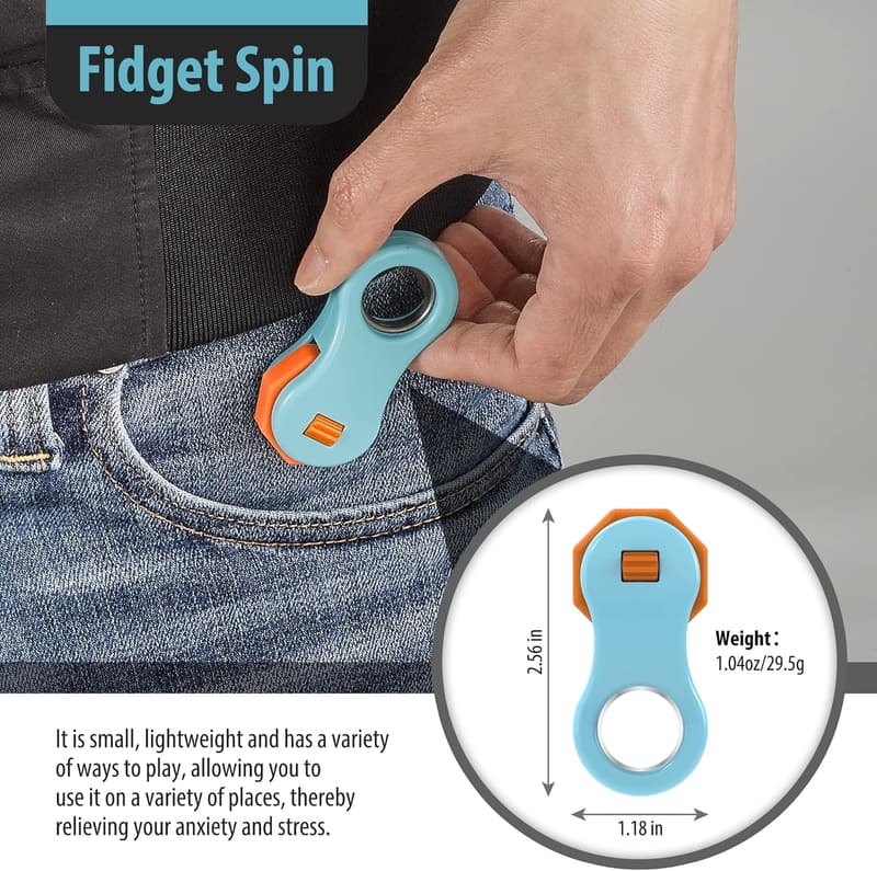 Fidget Spinner Toy for Stress Relief - Ideal for Kids and Adults