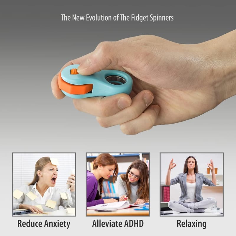 Fidget Spinner Toy for Stress Relief - Ideal for Kids and Adults