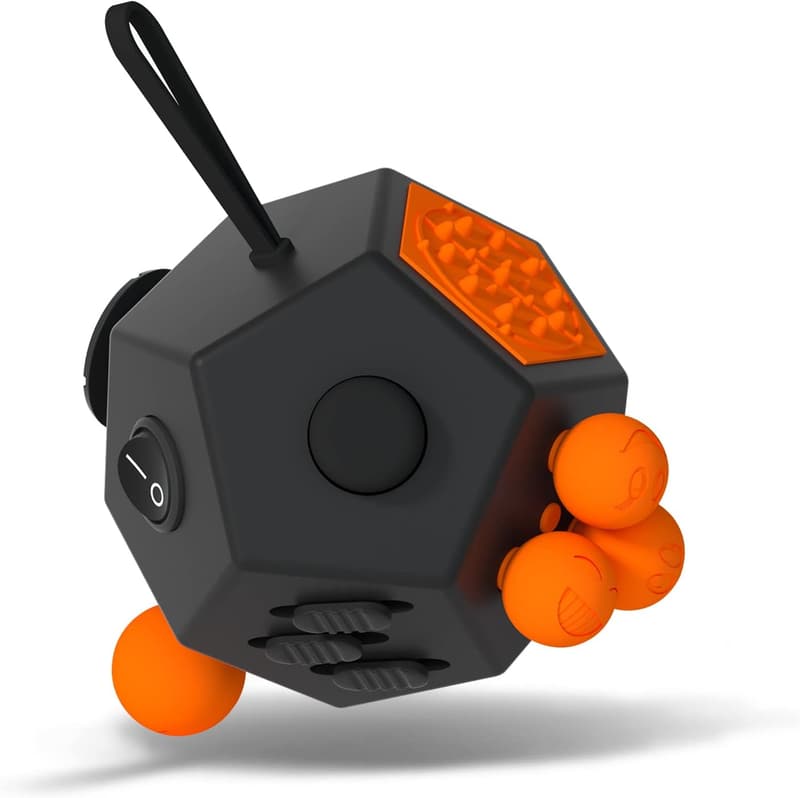 Fidget Dodecagon Stress Relief Cube for Kids & Adults