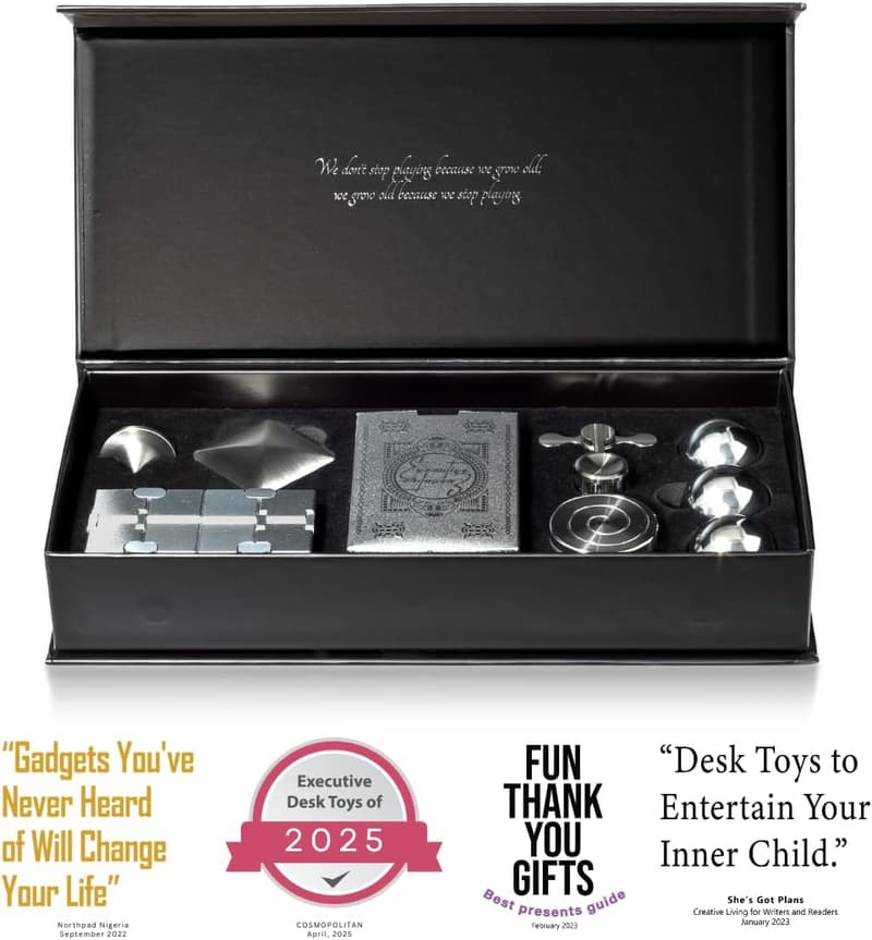 Premium Executive Fidget Set for Stress Relief and Office Decor