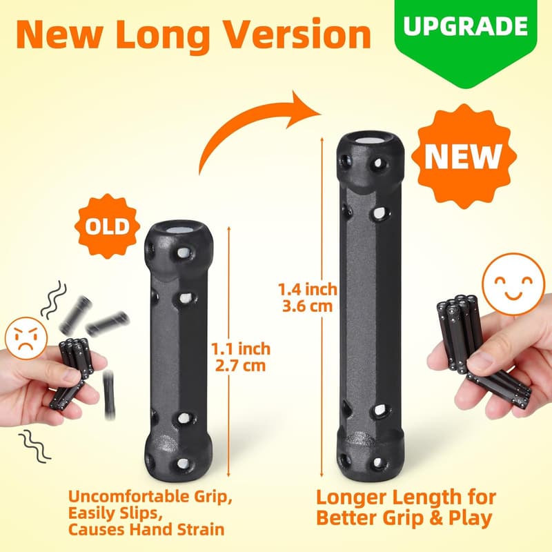 Magnetic Fidget Toys for Adults - 12 Pack Anxiety Relief Gadgets