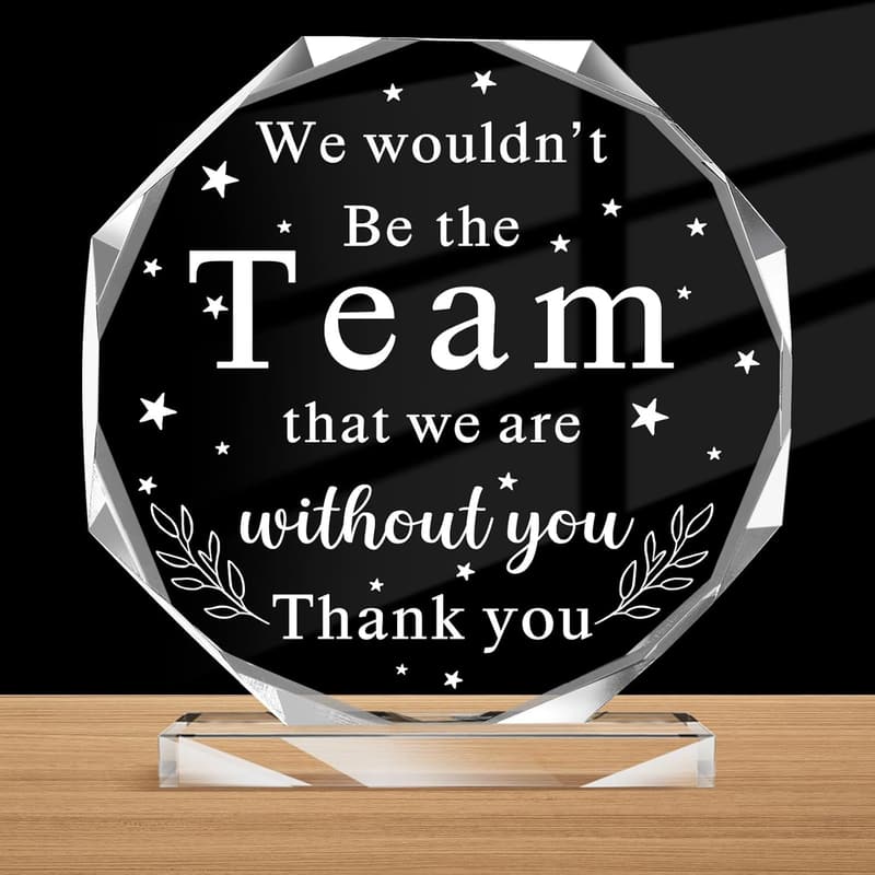 Boss's Day Acrylic Desk Plaque - Appreciation Gift for Women