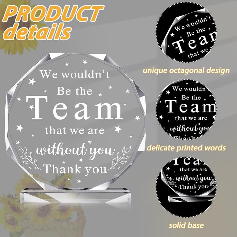 Boss's Day Acrylic Desk Plaque - Appreciation Gift for Women