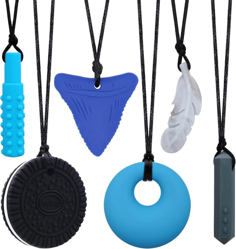 Sensory Chew Necklace for Kids with Autism and ADHD