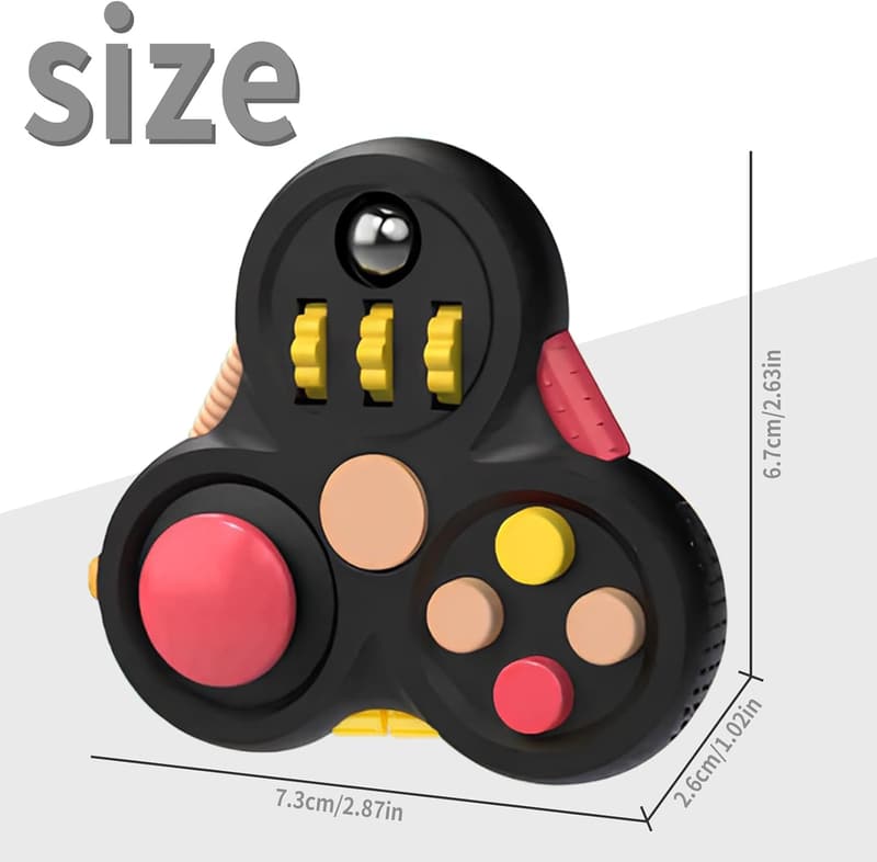 Fidget Pad Stress Relief Toy for Adults and Kids