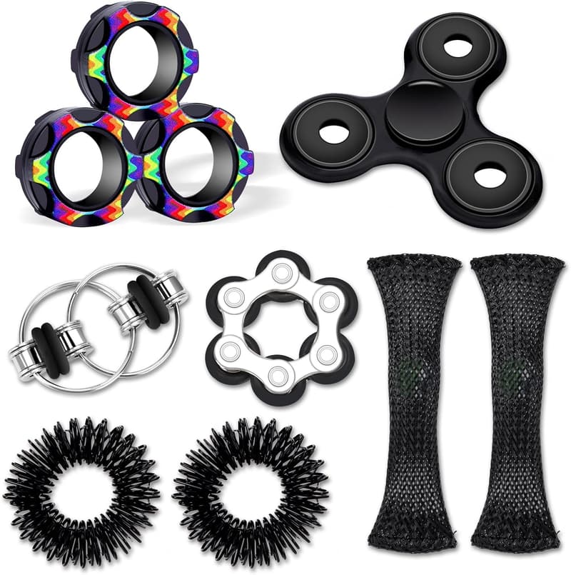 Easter Basket Fidget Toy Set - 8 Cool Gadgets for Teens & Adults