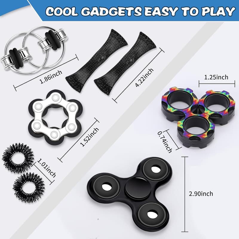 Easter Basket Fidget Toy Set - 8 Cool Gadgets for Teens & Adults