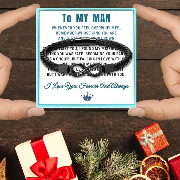 Husband Leather Bracelet - 