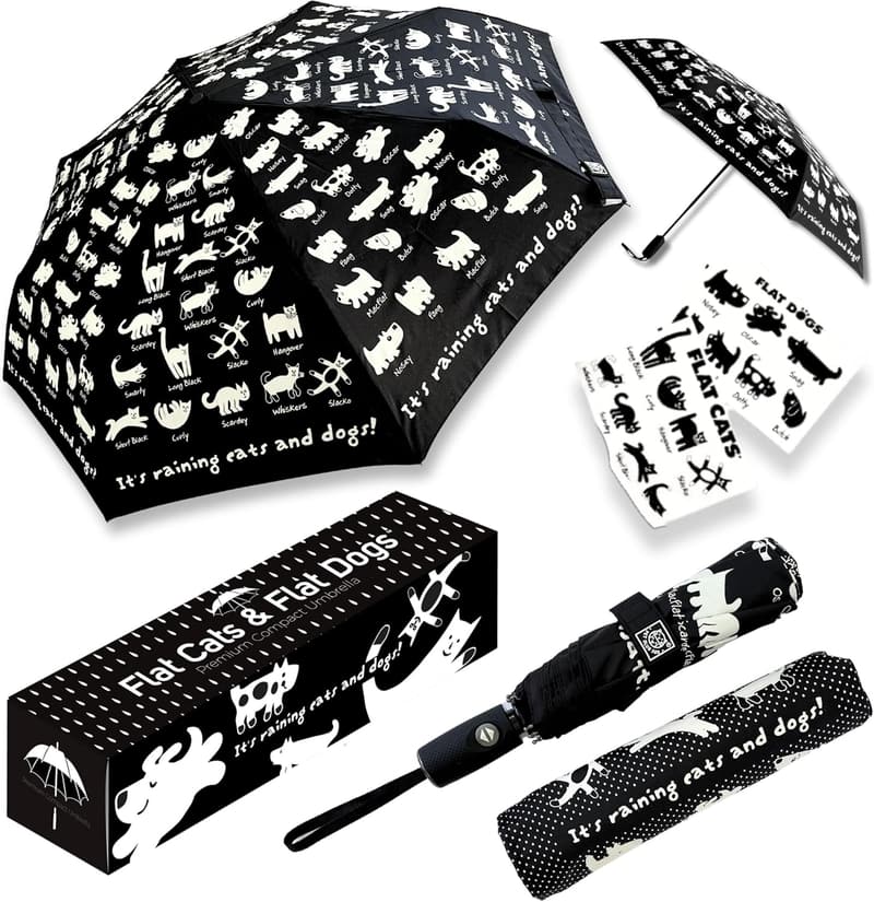 Portable Automatic Travel Umbrella for Rain & UV Protection