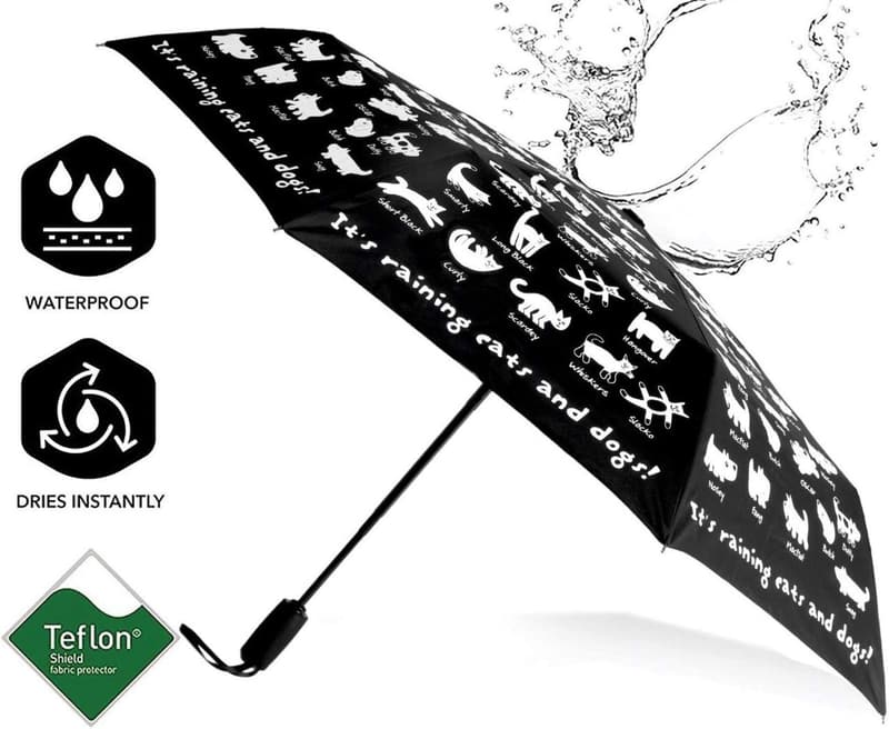 Portable Automatic Travel Umbrella for Rain & UV Protection