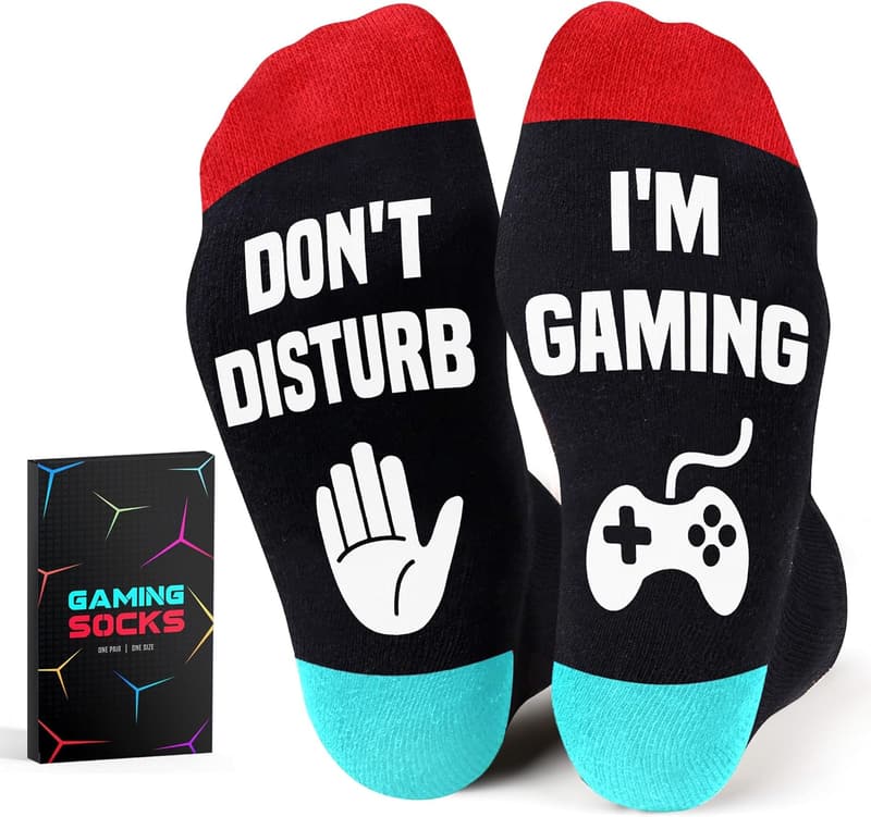 Gaming Socks for Men - Perfect Gift for Gamers