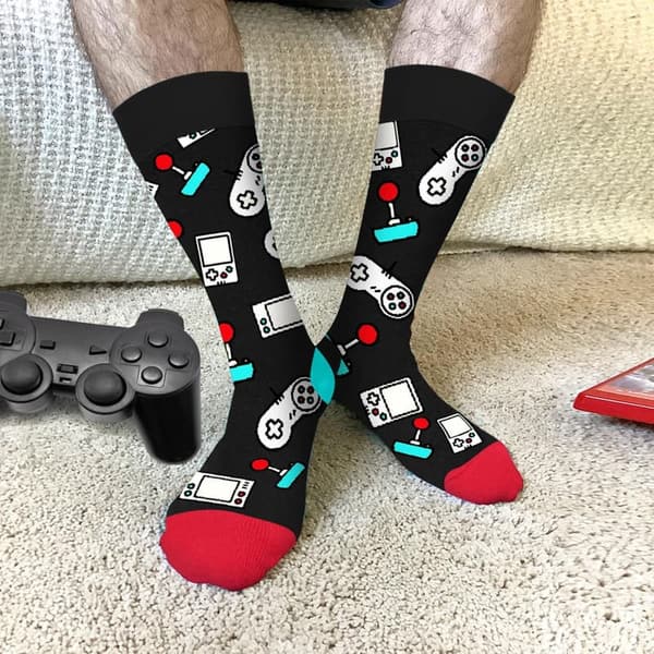 Gaming Socks for Men - Perfect Gift for Gamers