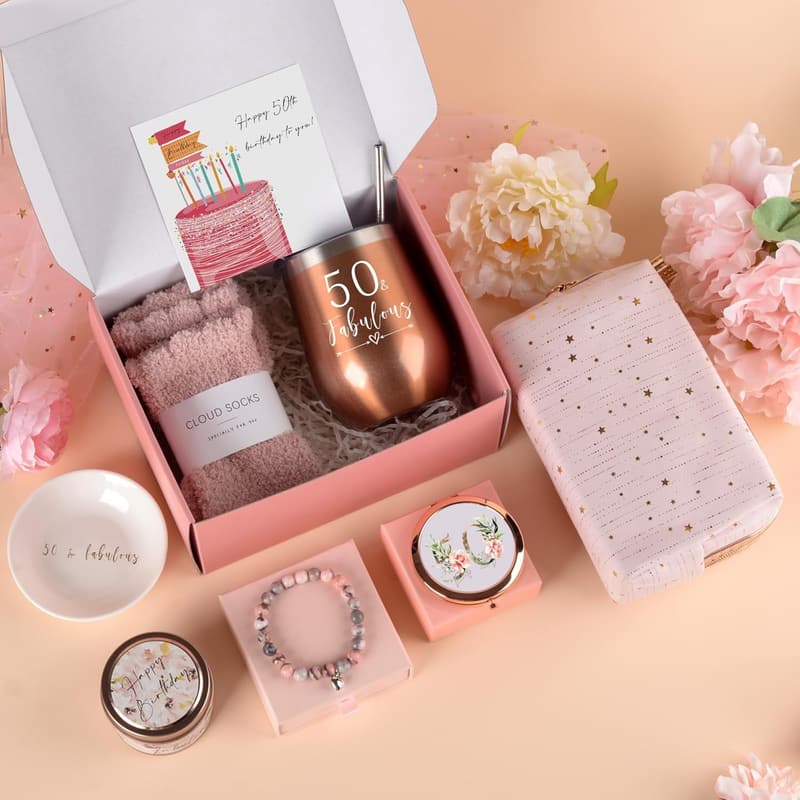 50th Birthday Gift for Women - Thoughtful Presents