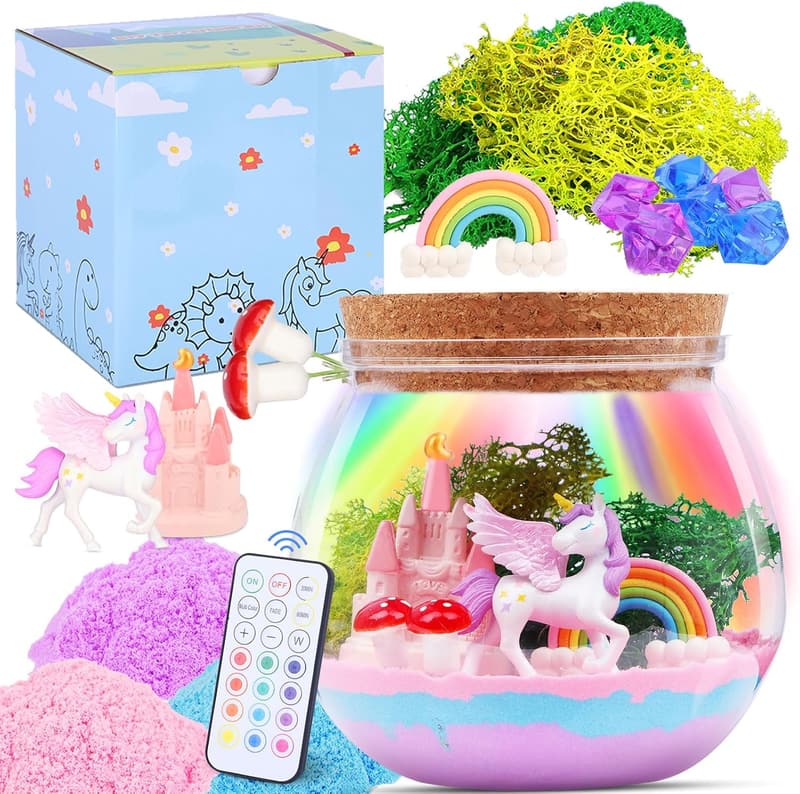 Unicorn Crafts Kit for Girls, Ages 4-12 - Light Up Decoration