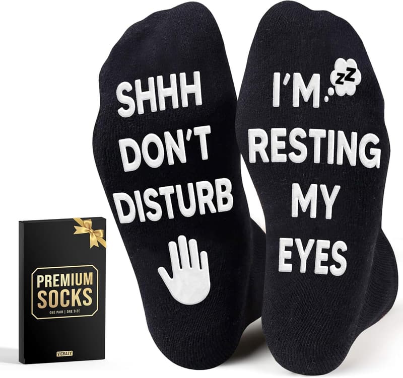 Funny Novelty Socks for Dad & Grandpa - Birthday Gift