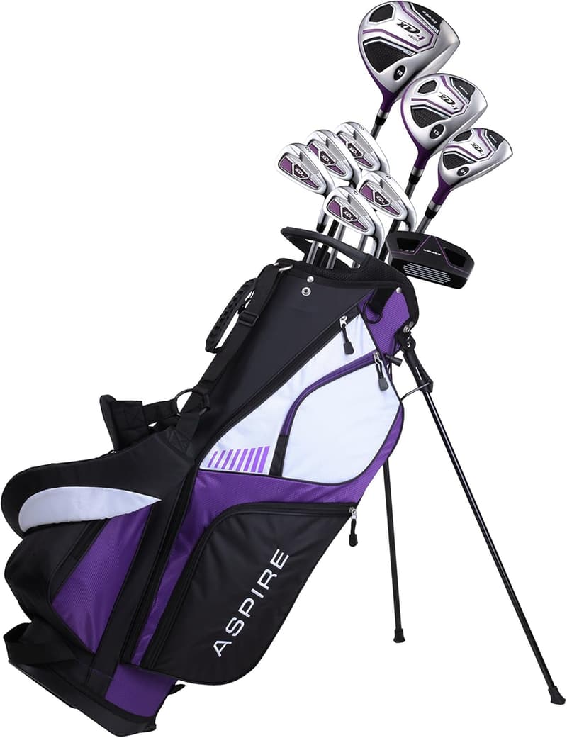 Aspire XD1 Women's Ultra-Light Golf Club Set with Stand Bag