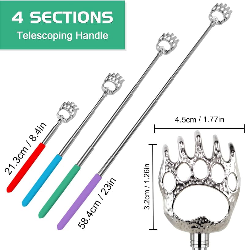 Extendable Back Scratcher Set - Perfect for Christmas Gifts