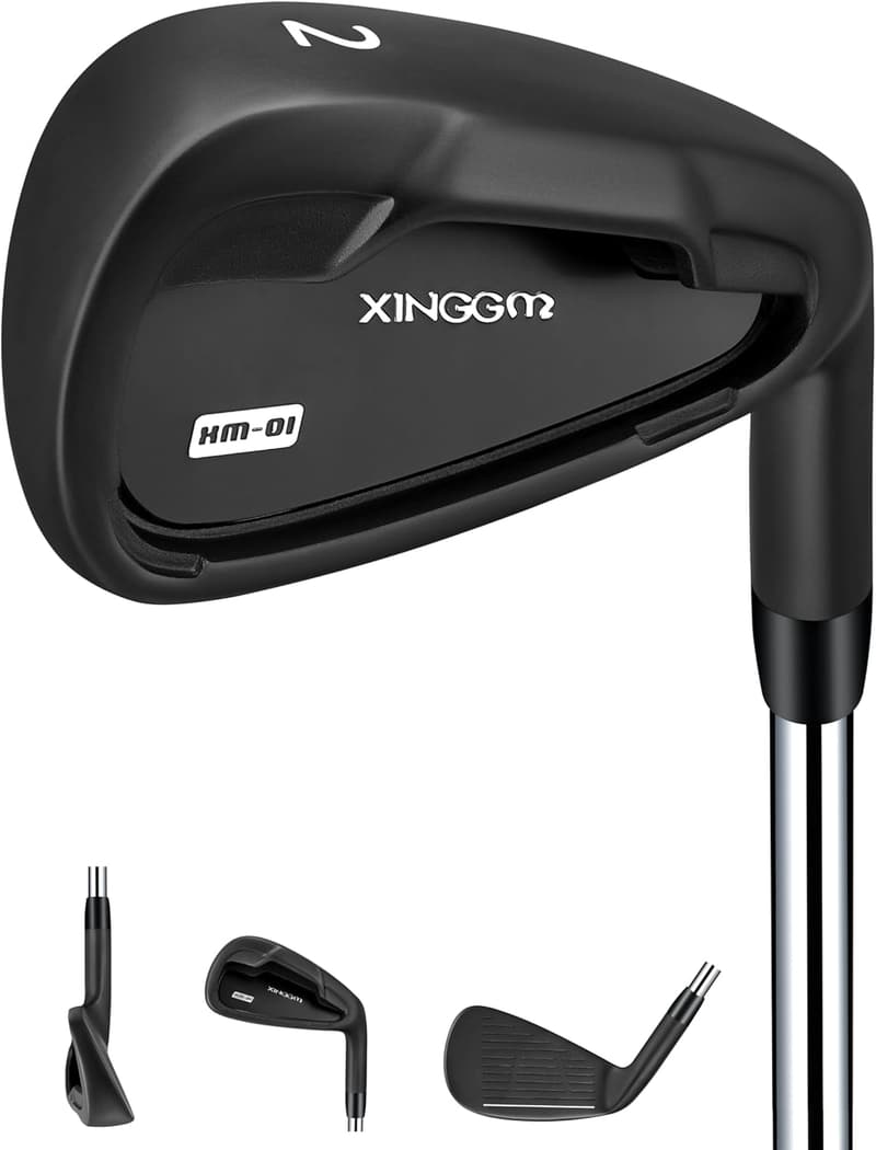Premium Golf Irons Set for Men - Steel Shaft, Right-Handed