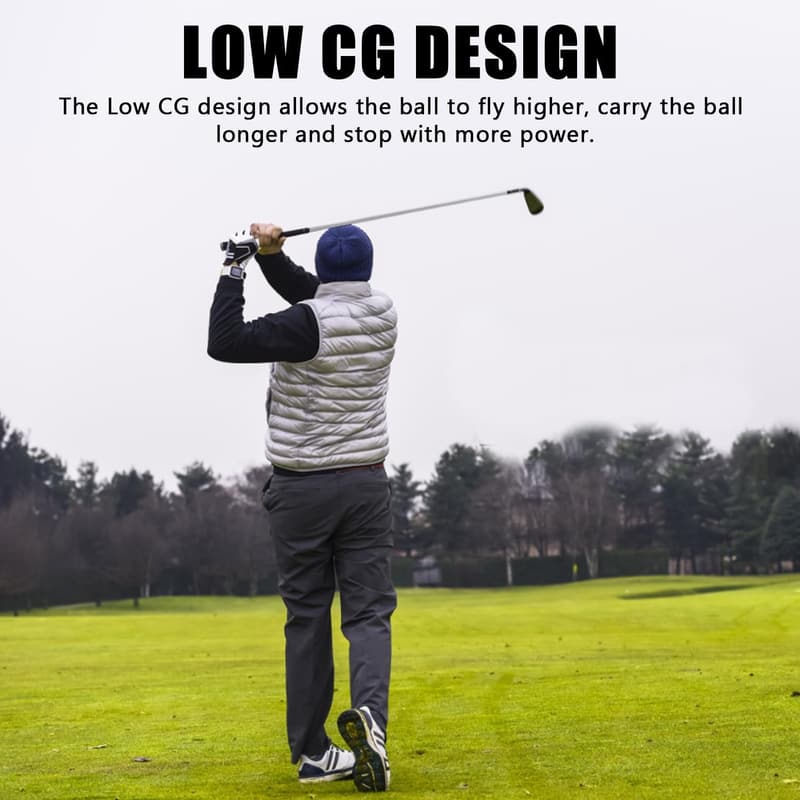 Premium Golf Irons Set for Men - Steel Shaft, Right-Handed