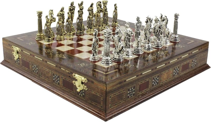 Personalized 11-Inch Chess Set - Ideal Gift for Men