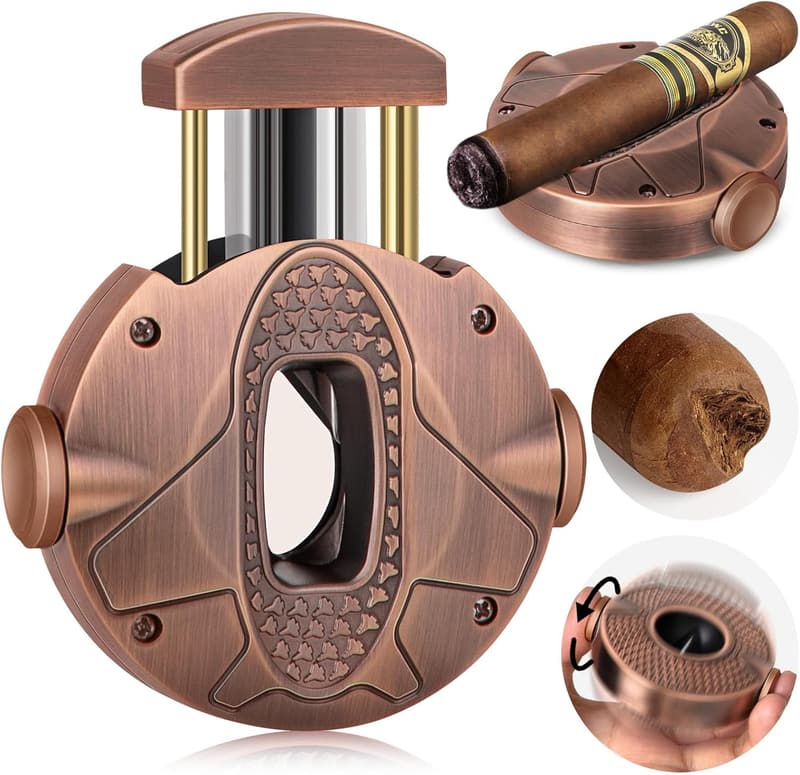 Cigar Cutter V-Shaped Stainless Steel Tool for Cigar Lovers