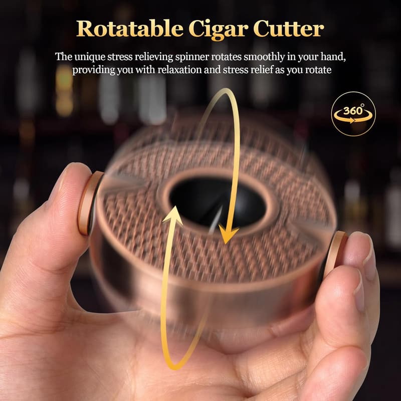Cigar Cutter V-Shaped Stainless Steel Tool for Cigar Lovers