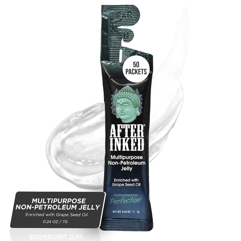 Tattoo Aftercare Ointment with Grape Seed Oil - 50-Pack