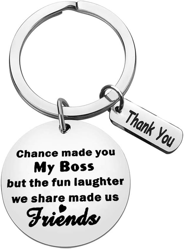 Retirement Keychain Gift for Boss or Mentor 