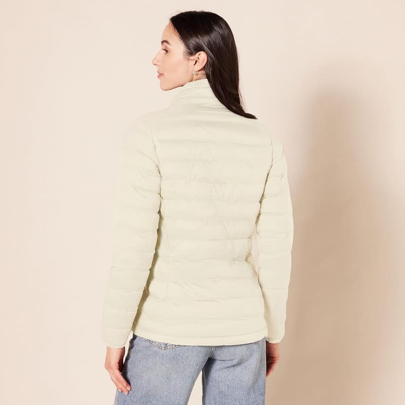 Lightweight Water-Resistant Puffer Jacket for Women