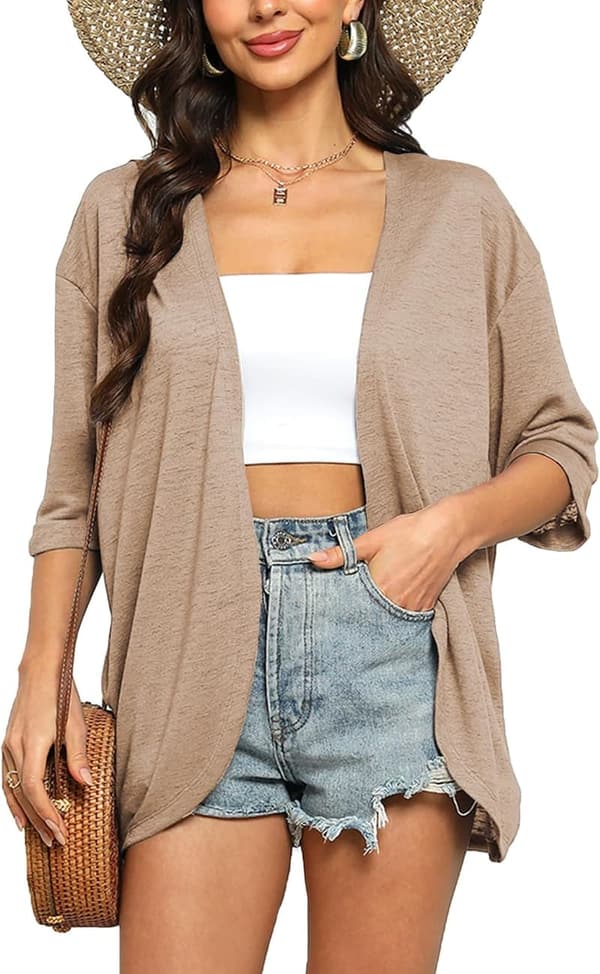Lightweight Summer Kimono Cardigan for Women