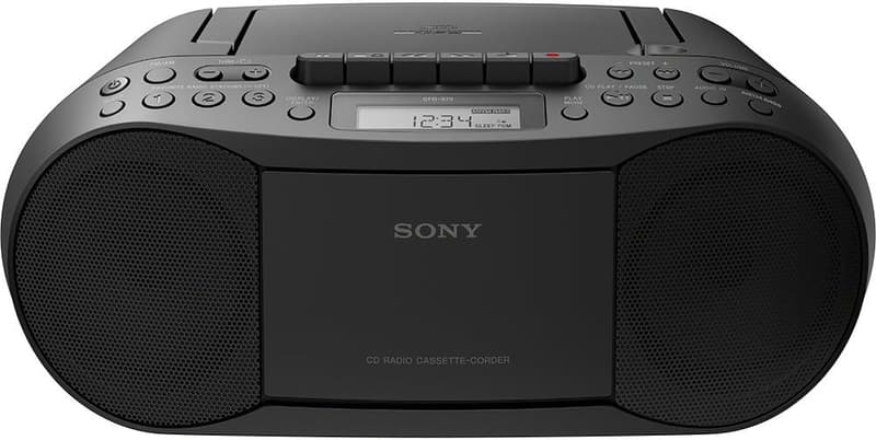 Sony Stereo Boombox Home Audio System, Black