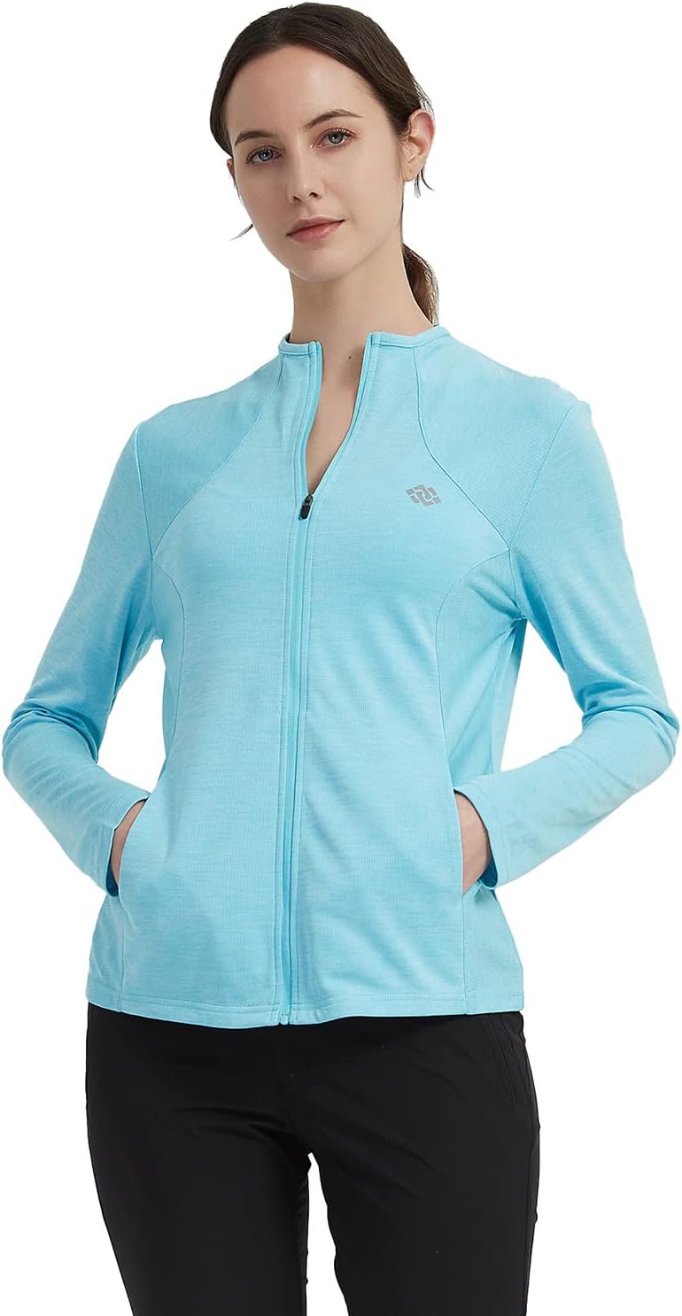 Lightweight Women's Hiking Jacket with UPF 50+ Protection