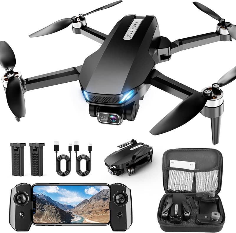 2K HD FPV Drone with Camera - Foldable Mini for Kids