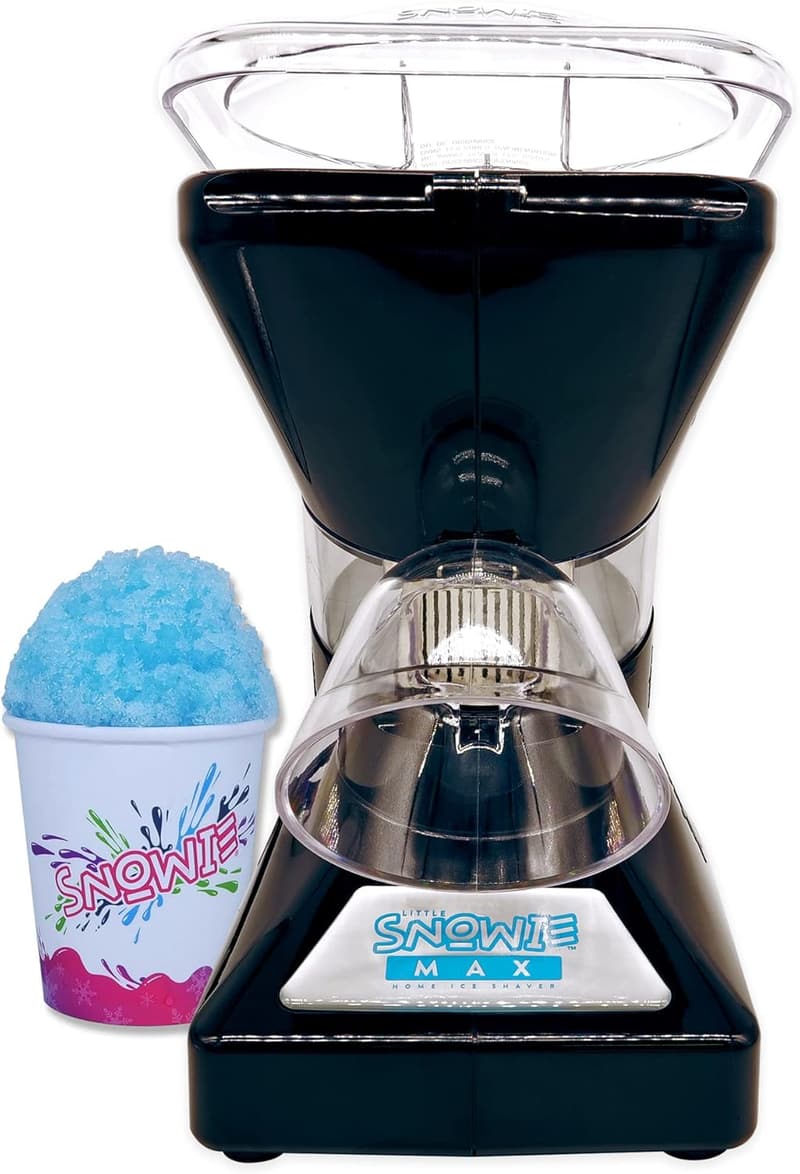 Little Snowie Max Shaved Ice Maker with Syrup Mix Kit