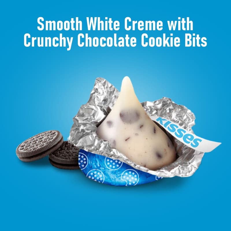 Holiday White Chocolate Kisses, 5lb Bulk Pack for Baking